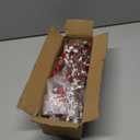 TURNMEON 2 Pack Valentines Day Tree Valentine's Day Decoration, Each with 7 Red 3D Heart Ornaments 378 Floral Berry Blossom 15 Inch Tabletop Artificial Tree Valentines Centerpiece for Table Room Home