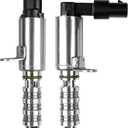 Intake and Exhaust Engine Variable Valve Timing(VVT) Control Solenoid Fit for Hyundai Elantra Elantra GT Kona Sonata Tucson Veloster, Kia Forte Forte5 Optima Seltos 1.8L 2.0L Soul