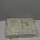 MIULEE Set of 2 Waffle Bathroom Rugs, Boho Bath Rugs Non Slip Washable, Super Absorbent Bath Mats, Ultra Soft Rubber Backed Shower Mats for Bathroom Floor, Tub and Shower, Sage Green, 17x24 Inch