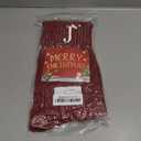 Personalized Christmas Stockings with Initials, 18 Inches Large Embroidered Monogrammed Cable Knit Christmas Stocking for Family, Xmas Holiday Party Gifts & Decoration for Fireplace(Burgundy,Letter J)