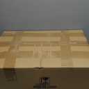 Juexica 3 Pcs Scalloped Rattan Baskets, Woven Rattan Wicker Storage Baskets with Lid for Nursery Storage Diaper Organizer Bathroom Decor (Dark Brown,Small,Medium,Large)