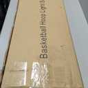 PROGOAL Basketball Hoop Light Support Frame Universal Fit for 12x8 8x6 6x6 5x5 Poles Solar Light Mounting Bracket Sturdy Galvanized Steel Labor Saving Arm Design (Light Not Included)