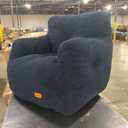 Cvortll Bean Bag Chair with Filler, Bean Bag Sofa with Tufted Soft Stuffed Filling, Fluffy and Lazy Sofa, Comfy Cozy BeanBag Chairs with Memory Foam for Dorm, Apartment, Living Room (Blue)