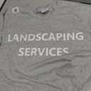Landscaping Landscaper Job Staff Team Crew Worker Uniform Long Sleeve T-Shirt Grey L