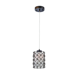 Trans Globe Lighting PND-1076 Sycamore Indoor Polished Chrome Rustic Pendant, 4 inch