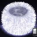 1500 LED Chrstmas String Lights, 492FT Super Long Christmas Lights with 8 Modes, Christmas Tree Lights with Timer Memory for Indoor Outdoor Tree Fence Garden Xmas Wedding Party Decor Cool White