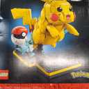 LEGO Pokmon Pikachu and Pok Ball - Collectible Building Sets for Adults, Ages 18+ - Pokmon Figure for Display - Desk, Shelf or Office Decor - Gift for Men & Women - 72152