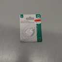 Power Gear Telephone Duplex Adapter, Home or Office, Compatible with Answering Machines, All Brands, RJ14, RJ11, White, 76191