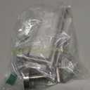 Bathroom Toilet Paper Holder Wall Mount SUS304 Stainless Steel Double Post Pivoting Toilet Paper Roll Holder Wall Mounted for Bathroom RV Commercial Toilet Tissue Dispensers, Brushed Nickel