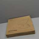 Lamicall Adjustable Laptop Stand, Portable Laptop Riser, Aluminum Laptop Stand for Desk Foldable, Ergonomic Computer Notebook Holder for MacBook Air Pro HP, Office Desk Accessories (10-17.3'')- Silver