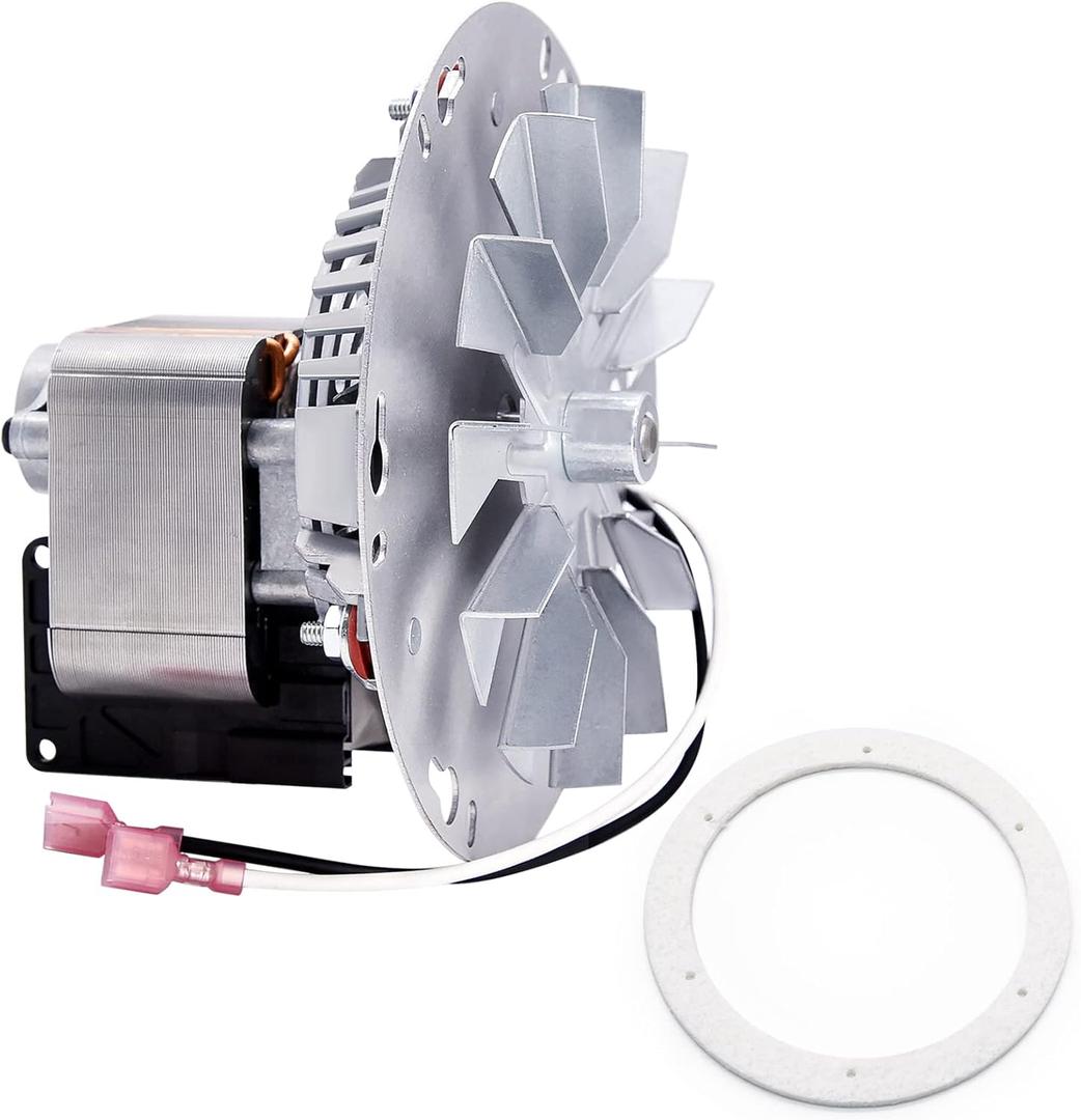 Criditpid Replacement 80473 Exhaust Blower Motor for US Stove & USSC American Harvest 6039 6041, King KP130, KP60, Ashley 5500 5500M 5500XL Pellet Stoves.(Without Housing)