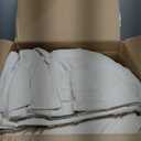 Bedsure California King Size Comforter Set Beige, Boho Tufted Bed Set, Checkered Farmhouse Shabby Chic Bedding, 3 Pieces, 1 Plaid Geometric Comforter and 2 Pillow Shams