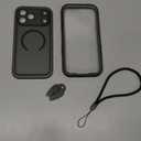 SPORTLINK for iPhone 17 Pro Max Case, IP68 Waterproof Military Protective Full Body Heavy Duty Shockproof 360 Sealed Dustproof with Camera Screen Protector Cover for i Phone 17 Pro Max 6.9" Mag/Black