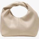 Verdusa Women's Ruched Hobo Mini Handbag Clutch Purse Dumpling Pouch Bag