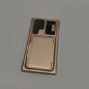 Vizvera for Samsung Galaxy S25 Ultra Case Wallet RFID [Cards Holder][Camera Cover][Edge Raised] Full Body Rugged Shockproof Silicone Protective Phone Case for Galaxy S25 Ultra 6.9" (Champagne Gold)