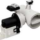 WPW10730972 W10130913 Washer Drain Pump Assembly by TOMOON - Replaces 8540024 W10117829-Exact for whirlpool Duet Washer,kenmore he2 plus,maytag 2000 3000 4000 series