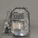 Pressed Flower Frames, Glass Floating Frames for Display Dried Plant Specimen Picture, Hanging Brass Photo Frame with Chain, Double Clear Glass, Vintage Wall Decor, Octagon, Black, 4x6 Inches (4L" x 6W")