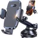 Coolpow Car Phone Holder MountStrongest Suction Universal 360 Dashboard Phone Holder for Car Jeep Truck Phone Mount Cell Phone Holders for Your Car Gifts for Mothers Day Him Her for iPhone Samsung