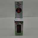 TIKI Brand Convertible Torch, 68” Full Size, 54" Garden, 8” Table, Red Glass