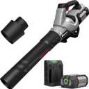 Enhulk 58V Cordless Leaf Blower, 730CFM 145MPH Brushless Power, with 2.5Ah Battery & Charger, Variable Speed & Turbo Mode for Yard, Leaves, Dust, and Snow