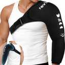REVIX Arm Shoulder Ice Pack Rotator Cuff Cold Therapy, Reusable Ice Sleeve for Shoulder & Elbow Pain Relief, Gel Ice Packs for Pitchers, Volleyball Players, Athletes, Throwing Recovery, Large