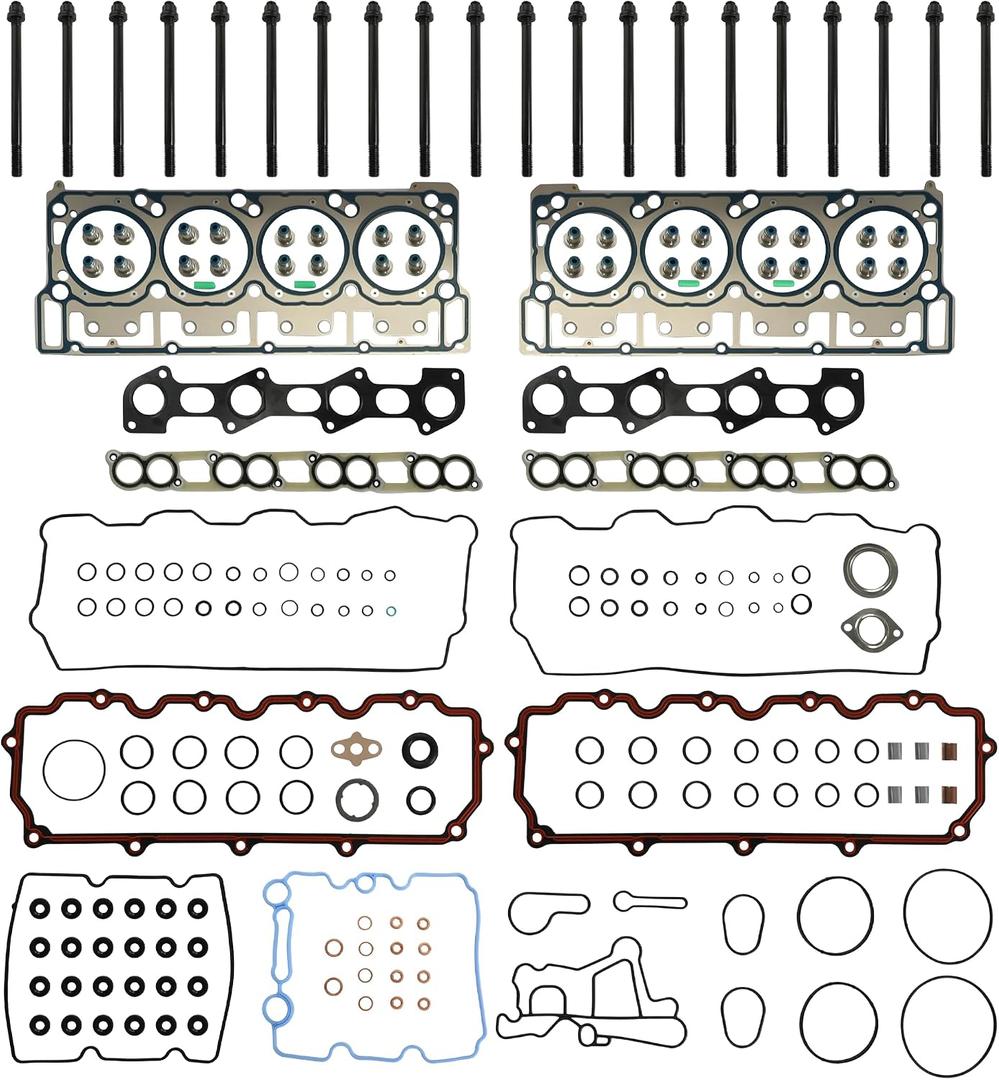 6.0 Head Gasket Set (18mm) MLS W/Head Bolts HSU26374 26374PT ES72229