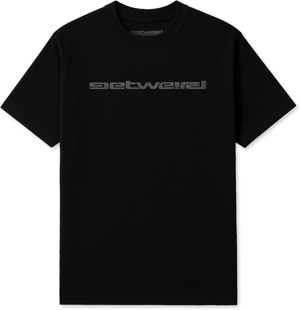 Reflective Core Tee, Funky Graphic Streetwear T-Shirt for Men, Women, Unisex