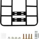 KIMISS Trunk Rack, Universal Food Delivery Box Rack Rear Grille 80kg Loading Seamless Steel Tube for Motorcycle Electric Bicycle