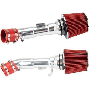 PHILTOP 2.75" Cold Air Intake Kit System Compatible with INFINITI G37 2008-2013 V6 3.7L, Compatible with Nissan 370Z 2009-2020 V6 3.7L, High Performance, Red