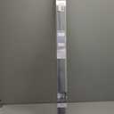 AOSKY Cordless Blackout Roller Shades for Windows, 40"W x 72"H, Linen Grey
