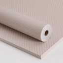 Haimin Fabric Wallpaper Textured Contact Paper (24in X 393in) Grasscloth Wallpaper Peel and Stick Faux Linen Wall Paper Waterproof Vinyl Self Adhesive (Light Brown-1)