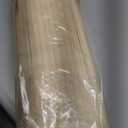 LazBlinds No Tools No Drill Cordless Bamboo Roman Shades, Privacy Window Treatment, Roll Up Bamboo Blinds for Windows 30'' W x 64'' H, Natural