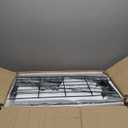 Coffee Bar Cart with Wheels, Coffee Bar Table, Kitchen Coffee Bar Cabinet with Storage, Rustic Coffee Bar, Rolling Coffee Cart, Coffee Nook, Corner Coffee Bar Station with Drawer, Bakers Rack (Black & Brown)