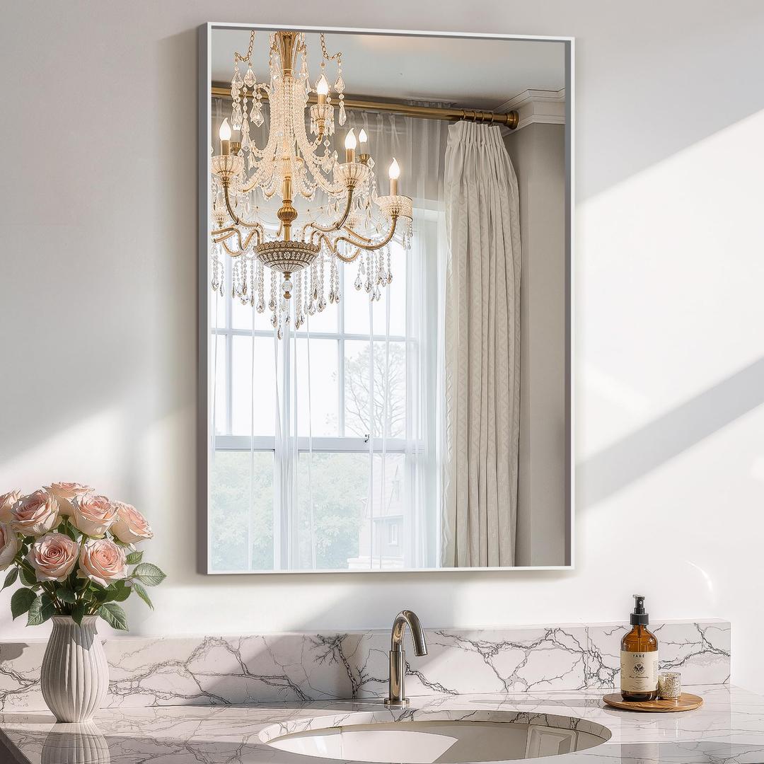 Bathroom Vanity Mirror for Wall 2Pack 36"x24" Bathroom Mirror for Over Sink