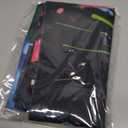 Neon Happy Birthday Banner - 71x43 Photography Backdrops, Party Background Decorations, Colorful Graffiti Splash Paint Kids Birthday Supplies, Glow in The Dark