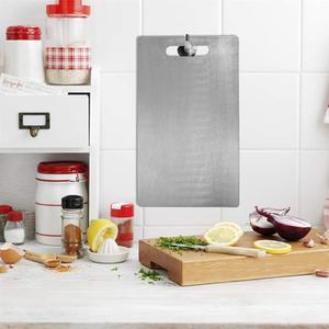 Titanium Cutting Board,Titanium Cutting Boards for Kitchen,304 Stainless Steel Food Grade Cutting Board for Meat Fruit & Vegetable(18" x 12")  