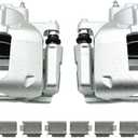 18B5044 18B5045 Front Brake Caliper Compatible with Town & Country 2008-2012 Grand Caravan 2008-2012 Nitro 2007-2010 Liberty 2008-2012 Wrangler 2007-2012 C/V 2012 Routan 2009-2012