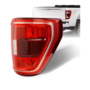 Tail Light with Blind Spot Compatible with 2021 2022 2023 Ford F150 XLT Rear Lamp Assembly - Brake Taillights Replace for ML3Z13404C - Halogen Type W/O Bulb - Passenger Right Side