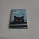 OXW Cat Notebook - Cat Gifts for Cat Lovers, Cat Journal Notebook for Girls, Cat Lady Gifts, Blue College Ruled Hardcover Spiral Notebook 5.5 x 8.3