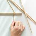 3 x Heavy Duty US Basics - Roll of 100% Natural Strong Hemp Fibers Cord 400 feet 26 Pound Thickness