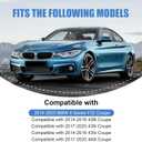 Real Carbon Fiber Rear Spoiler Compatible with 20142020 BMW F32 4 Series Coupe, High Kick Duckbill Trunk Lip Wing for 428i 430i 435i 440i Coupe