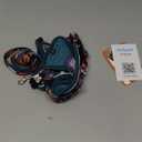 Halypet Cat Harness and Leash Set [MAX Safety 4th-Gen Upgrade] Escape Proof Adjustable Cat Leash Comfortable Soft Vest Easy to Wear Kitten Harness with Reflective Strip for Cats Walking, M Night Blue