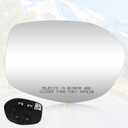 Youxmoto Passenger Right Side Heated Mirror Glass, Fit For Honda Odyssey 2014 2015 2016 2017, with Backing Holder Mirror Glass, Fit 76203-TK8-A51 / 76203-TK8-A41