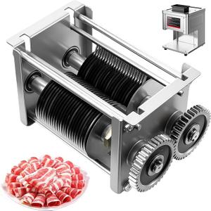 Meat Cutter Machine Blade, Blade for Commercial Meat Cutter, Compatible with TERUISI Model: TDK, Slicer Blade Set for Boneless Meat, Soft Vegetables (2.5mm Meat Thickness, Blade Accessory)