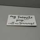 CGBHW Best Grammy Gifts Picture Frame Photo Holder for Wall, Birthday Gifts for Grammie Grandma, Thank You Granny Grandmother Gift from Grandchildren Grandkids Hanging Photo Display