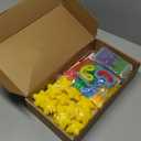 72pcs Super Bros Party Favors, Birthday Party Supplies Including Stress Relief Stars, Notebooks, Rainbow Pencils, Silicone Bracelets, Game On Gaming Party Gifts Classroom Rewards for Kids