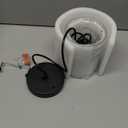 Pendant Light Over Island Hanging Lighting Industrial Clear Glass Adjustable Cord for Sink Kitchen Island Dining Room, Black, 1 Pack