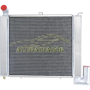 4 Row Aluminum Radiator for 1962-1972 Chevy Corvette 1963 1964 1965 1966 1967 1968 1969 1970 1971 Radiators 5.3l 5.7l V8 Gas