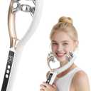 Double Chin Remover Roller, Electric V-Face Lifting Device with 3 EMS Modes, 9 EMS Levels, Face Massager for Large and Small Faces, Face Slimming