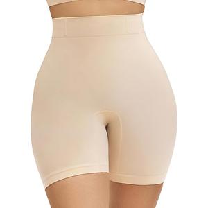 SHAPERX Tummy Control Underwear for Women – Mid-Waisted Seamless Shapewear Shorts Anti-Rolling Faja Body Shaper Under Dresses L/ XL